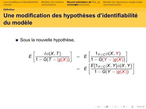 ProblÃ¨mes de rÃ©duction de dimension pour la rÃ©gression en ... - Isped