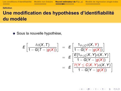 ProblÃ¨mes de rÃ©duction de dimension pour la rÃ©gression en ... - Isped