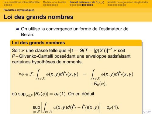 ProblÃ¨mes de rÃ©duction de dimension pour la rÃ©gression en ... - Isped