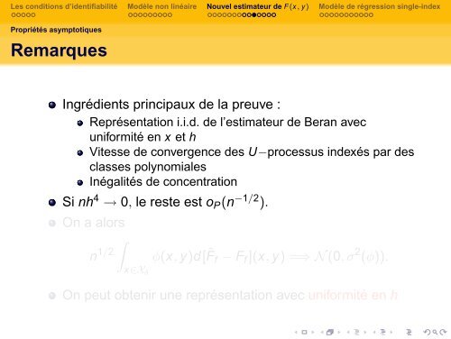 ProblÃ¨mes de rÃ©duction de dimension pour la rÃ©gression en ... - Isped