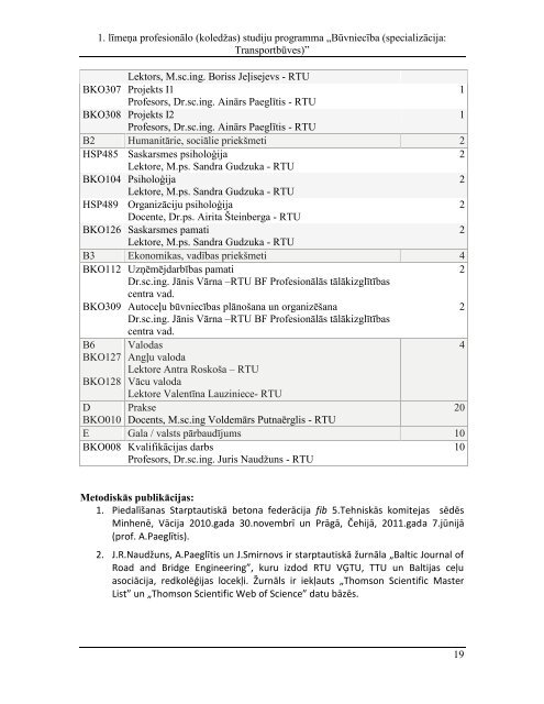 RÄªGAS TEHNISKÄ UNIVERSITÄTE BÅ«vniecÄ«bas fakultÄtes ...