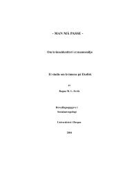Hovedoppgave - Kulturminne Ekofisk