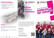 Flyer zu unseren Ausbildungsberufen - Hilma-Römheld GmbH