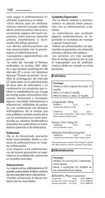 vademécum farmacoterapéutico del ecuador 2009 - Salud de Altura