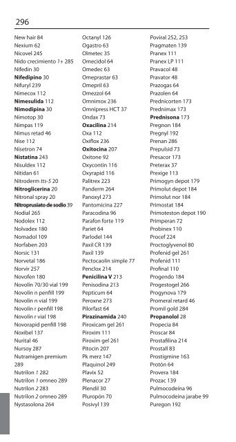 vademécum farmacoterapéutico del ecuador 2009 - Salud de Altura