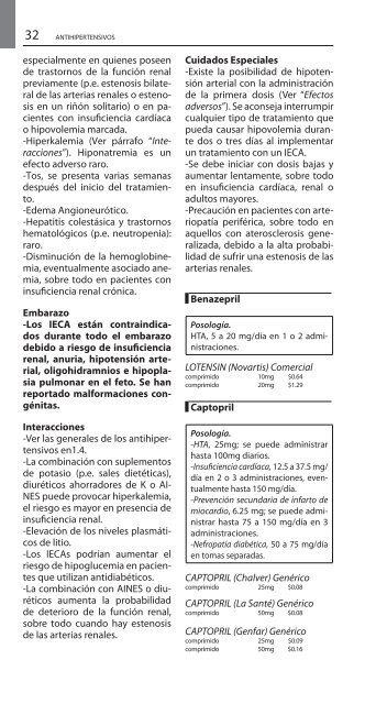 vademécum farmacoterapéutico del ecuador 2009 - Salud de Altura