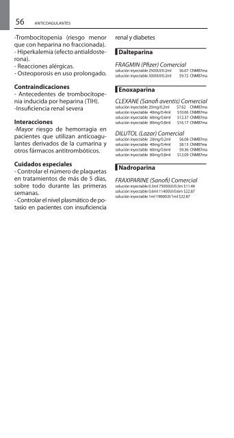 vademécum farmacoterapéutico del ecuador 2009 - Salud de Altura