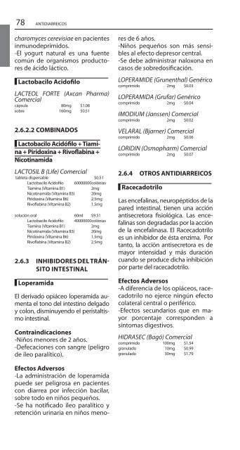 vademécum farmacoterapéutico del ecuador 2009 - Salud de Altura