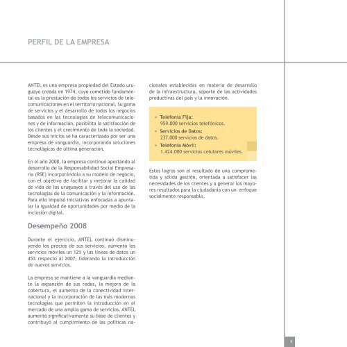 Memoria Social 2008 (.pdf 3.9Mb) - Antel