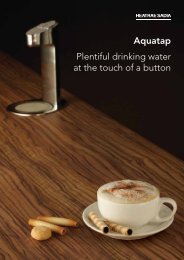 Plentiful drinking water at the touch of a button Aquatap - WF Senate