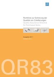 Richtlinie zur Sicherung der QualitÃƒÂ¤t von ... - ZF Lenksysteme