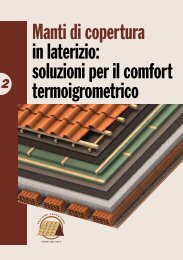 Manti di copertura in laterizio: soluzioni per il comfort ... - Smorlesi