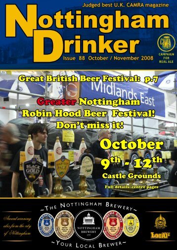 Issue 88 October / November 2008 - Nottingham CAMRA