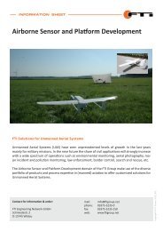 Airborne Sensor and Platform Development.indd - FTI Group