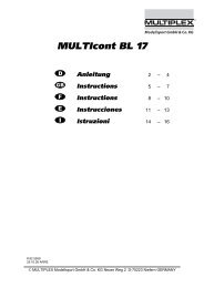 MULTIcont BL 17 - PB ModÃ©lisme