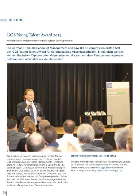 GGS Quarterly 1/2013