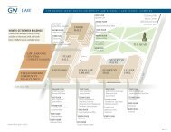 Campus Map - George Washington University Law School