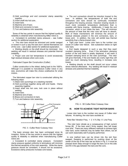 Selection of Copper vs. Aluminum Rotors for Induction ... - Siemens