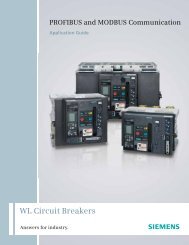 WL Circuit Breakers - Siemens