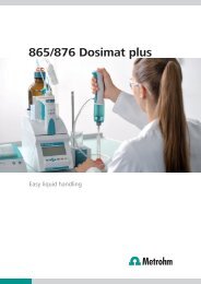 865/876 Dosimat plus