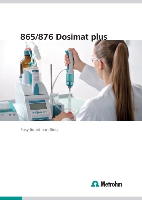 865/876 Dosimat plus