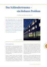 Das Schleudertrauma â ein lÃ¶sbares Problem - Therapiezentrum  ...