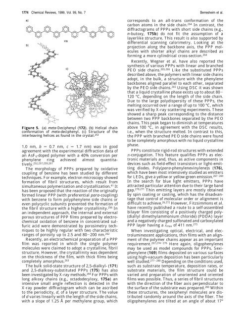 Polyphenylene Nanostructures - Cluster for Molecular Chemistry