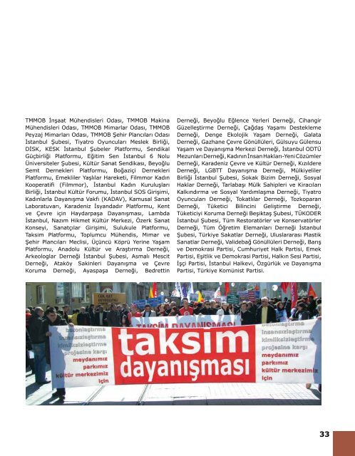 Bülten 97 (Mart-Nisan 2012) - Mimarlar Odası Ankara Şubesi