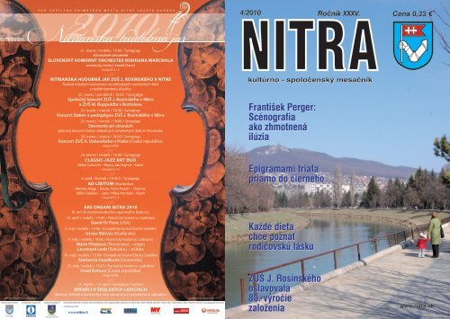 marec 2010 - Mesto Nitra