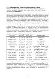 Spektroskopie a kvantovÃ¡ chemie - Katedra fyzikÃ¡lnÃ­ chemie