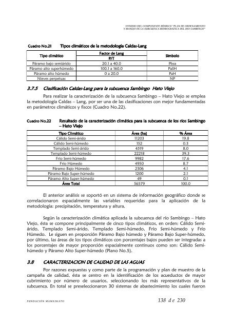 Hidrología - Corporación Autónoma Regional del Cauca