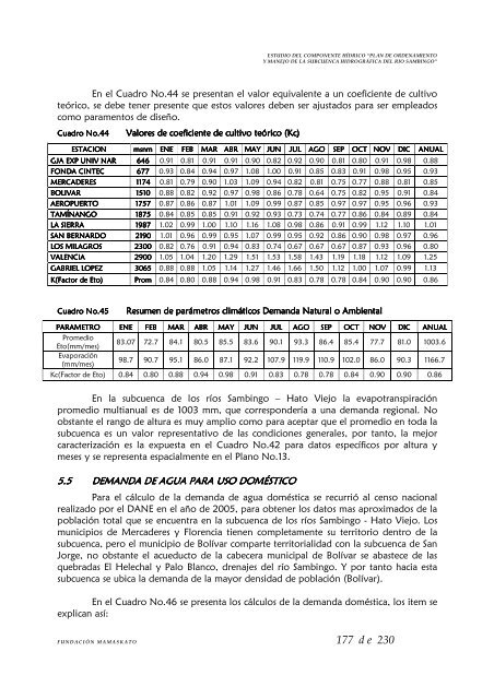 Hidrología - Corporación Autónoma Regional del Cauca