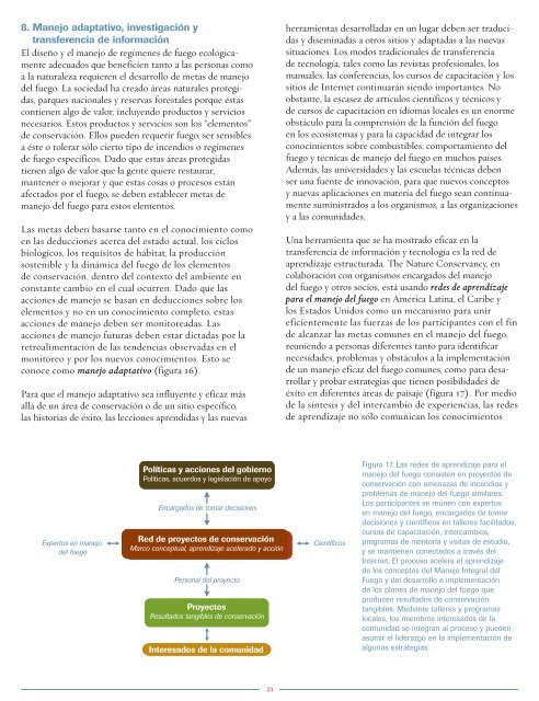 Manejo Integral del Fuego - Conservation Gateway