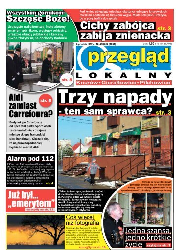 PrzeglÄd Lokalny Nr 49 (1031) 6 grudnia 2012 roku