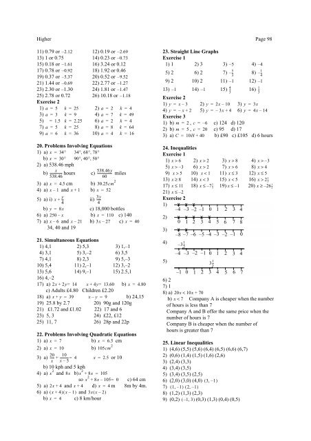 Mathematics Higher Level Robert Joinson