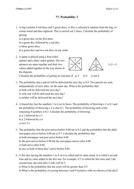 Mathematics Higher Level Robert Joinson