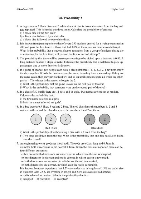 Mathematics Higher Level Robert Joinson