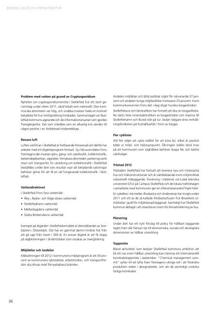Årsredovisning 2011 (pdf, nytt fönster) - Skellefteå kommun