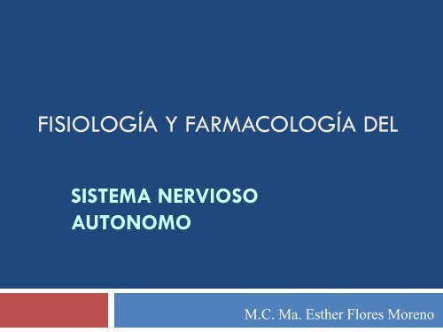 farmacologia sna.pdf - eVirtual UASLP