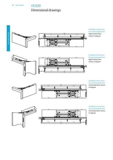 Door closers Technical information - ASSA ABLOY