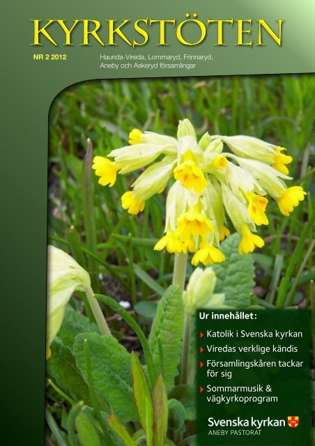 kyrkstÃ¶ten 2-12 v2 - Svenska kyrkan Aneby