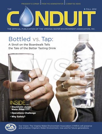 bottled vs.tap: - Virginia Water Environment Association