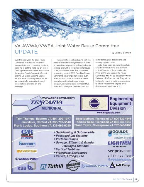 bottled vs.tap: - Virginia Water Environment Association