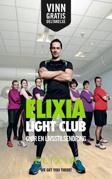 Les mer om ELIXIA Light Club i vÃ¥r nye brosjyre for 2013