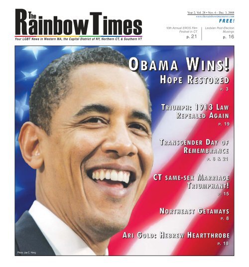 NOV. 2008 - The Rainbow Times