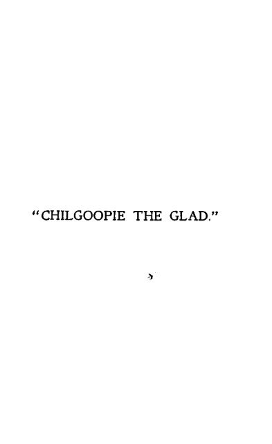 Chilgoopie the Glad: A Story of Korea and her Children