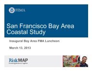 San Francisco Bay Area Study - Floodplain Management Association