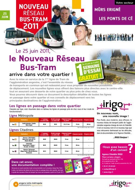 le Nouveau RÃ©seau Bus-Tram - Irigo