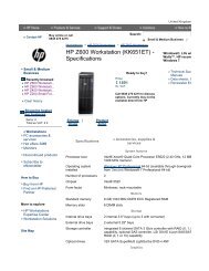 HP Z600 Workstation (KK651ET) - Specifications - Added Dimension