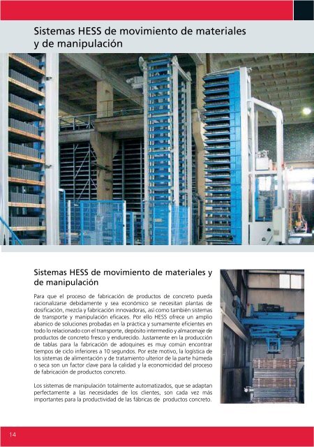 Maquinaria y Equipo para la Industria de Productos ... - HESS Group
